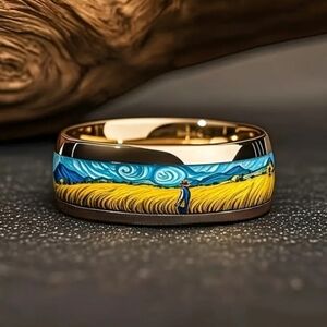 The Catcher in The Rye 304 Stainless Steel Ring Gift for Him Sizes 10-12 Unique